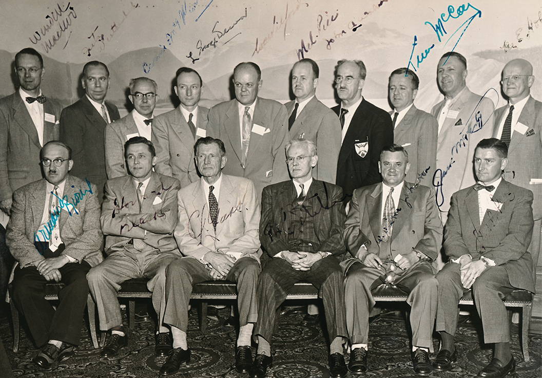 The College of Family Physicians of Canada's Board of Directors (1954)
