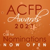 Poster for ACFP Awards 2021 Call for Nominations Now Open