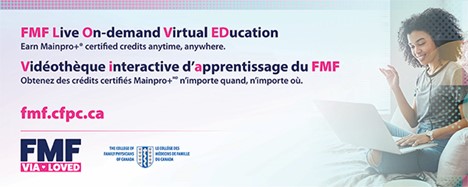 FMF Live On-demand Virtual EDucation banner graphic