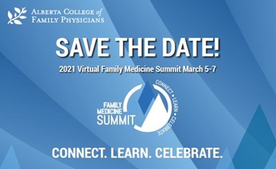 Save the Date! 2021 Virtual Family Medicine Summit March 5-7
