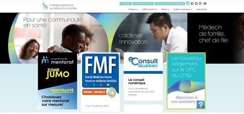 Visit the Collège Québécois des Médecins de Famille website