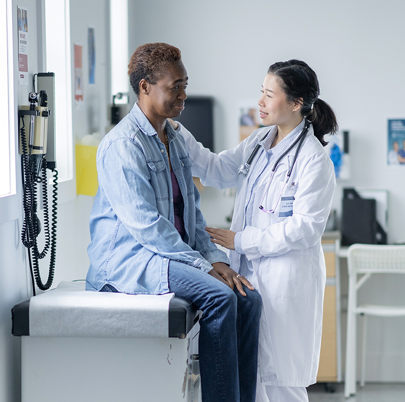 Seniors Medical Check-up - stock photo