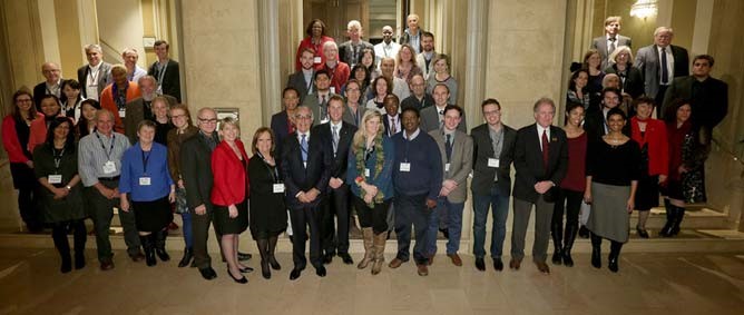 Group shot of Forum Attendees 2014