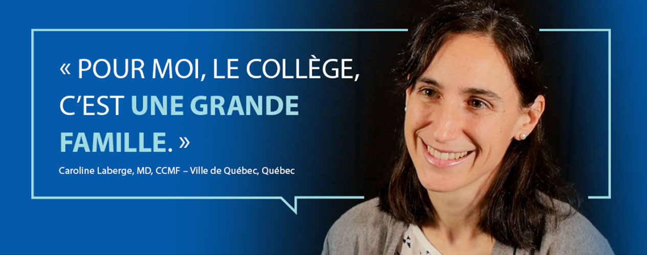 Pour moi, le college, c'est une grande famille.