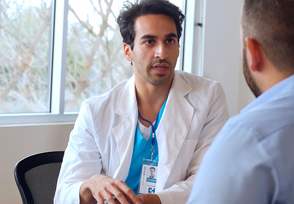 male doctor