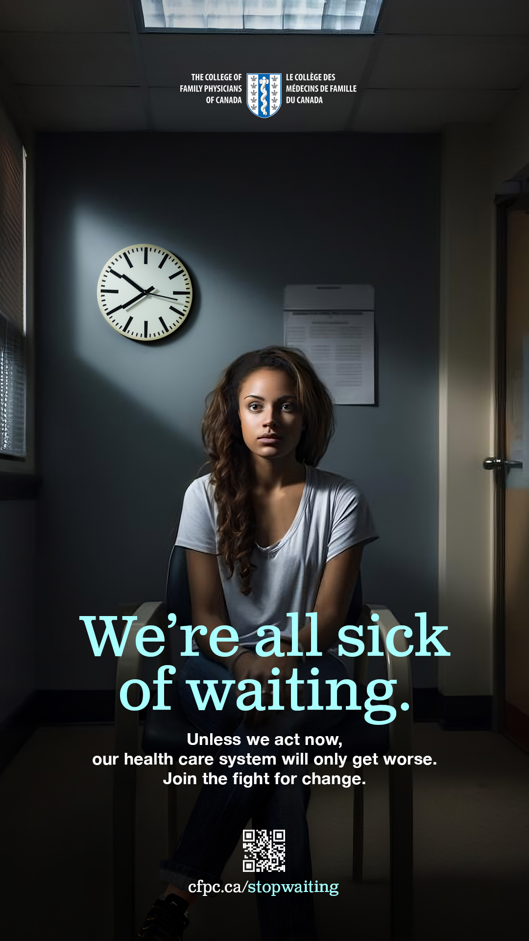 CFPC Crisis in Family Medicine - We're all sick of Waiting Image