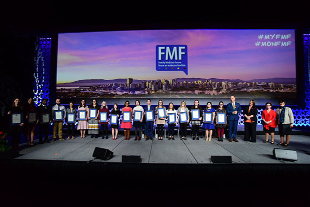 Medical Student Scholarship recipients, Family Medicine Forum 2019, Vancouver.