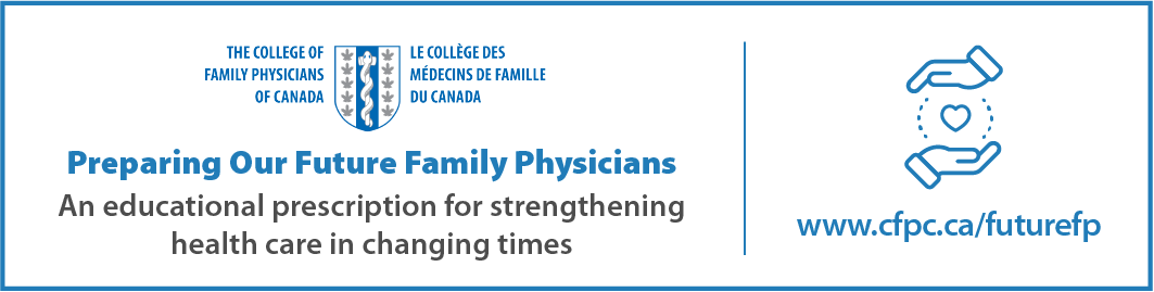Preparing our Future Family Physicians. An educational prescription for strengthening health care in changing times 