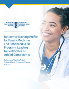 Residency Training Profile report