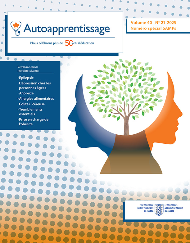 Volume 40 No 21 2025 Numéro spécial SAMPs