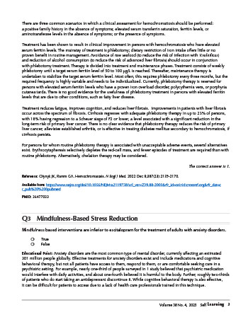 Q3 Mindfulness-Based Stress Reduction