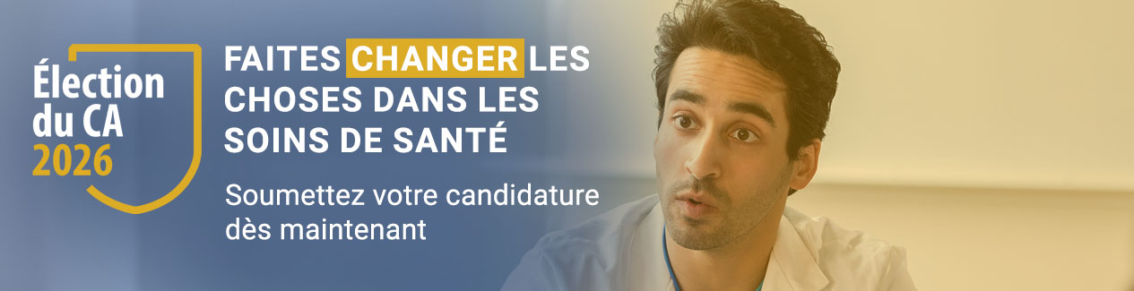 Faite une différence dans les soins de santé Soumettez votre candidature dès maintenant