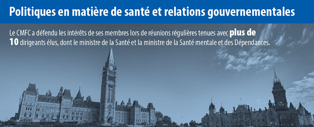 Politiques en matière de santé et Relations gouvernementales 